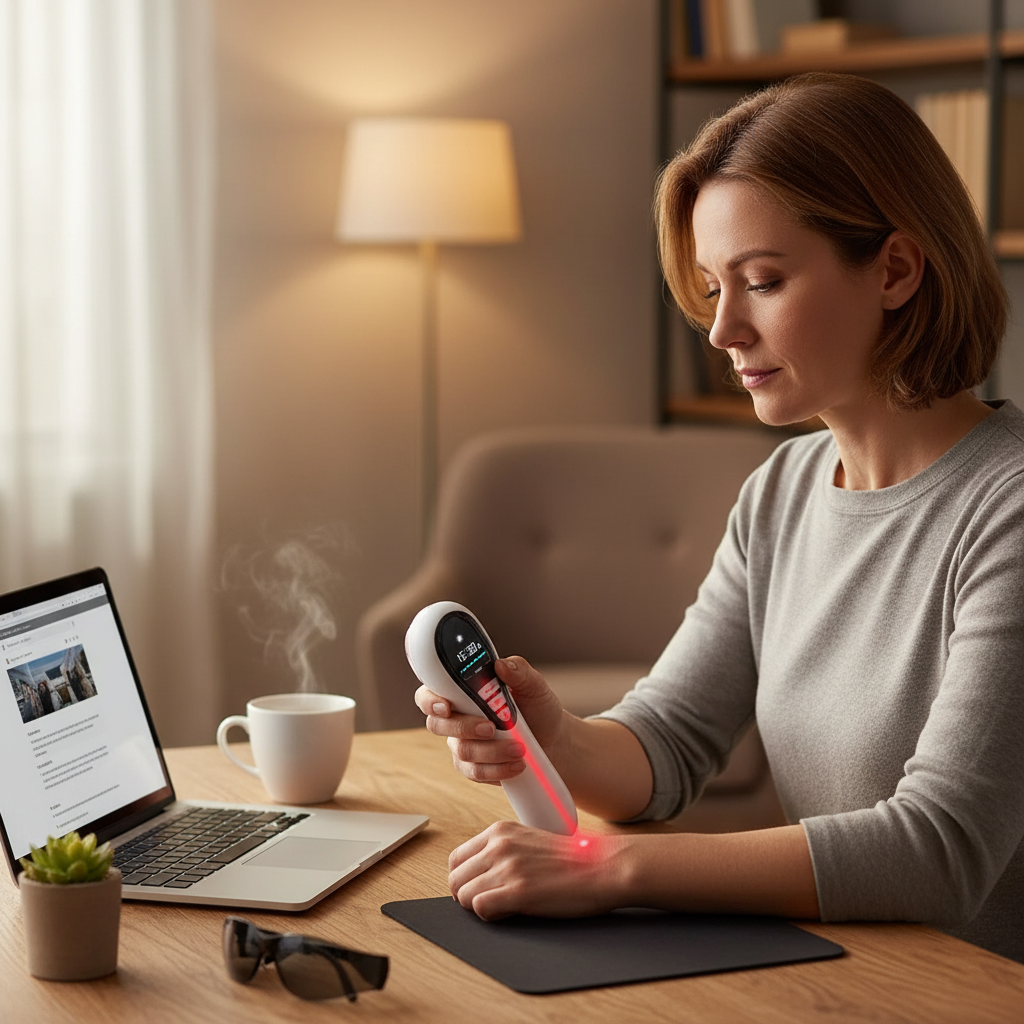 Dispositif de thérapie à la lumière rouge au Laser de bas niveau 650nm 808nm, équipement de physiothérapie pour l'arthrite au Laser froid, soulagement de la douleur, soins de santé