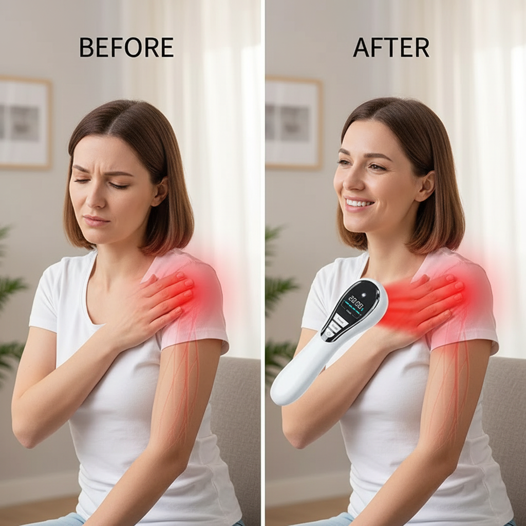 Dispositif de thérapie à la lumière rouge au Laser de bas niveau 650nm 808nm, équipement de physiothérapie pour l'arthrite au Laser froid, soulagement de la douleur, soins de santé