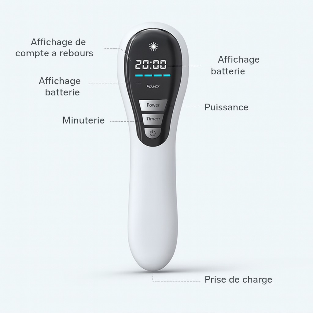 Laser Thérapie Rouge Anti-Douleur