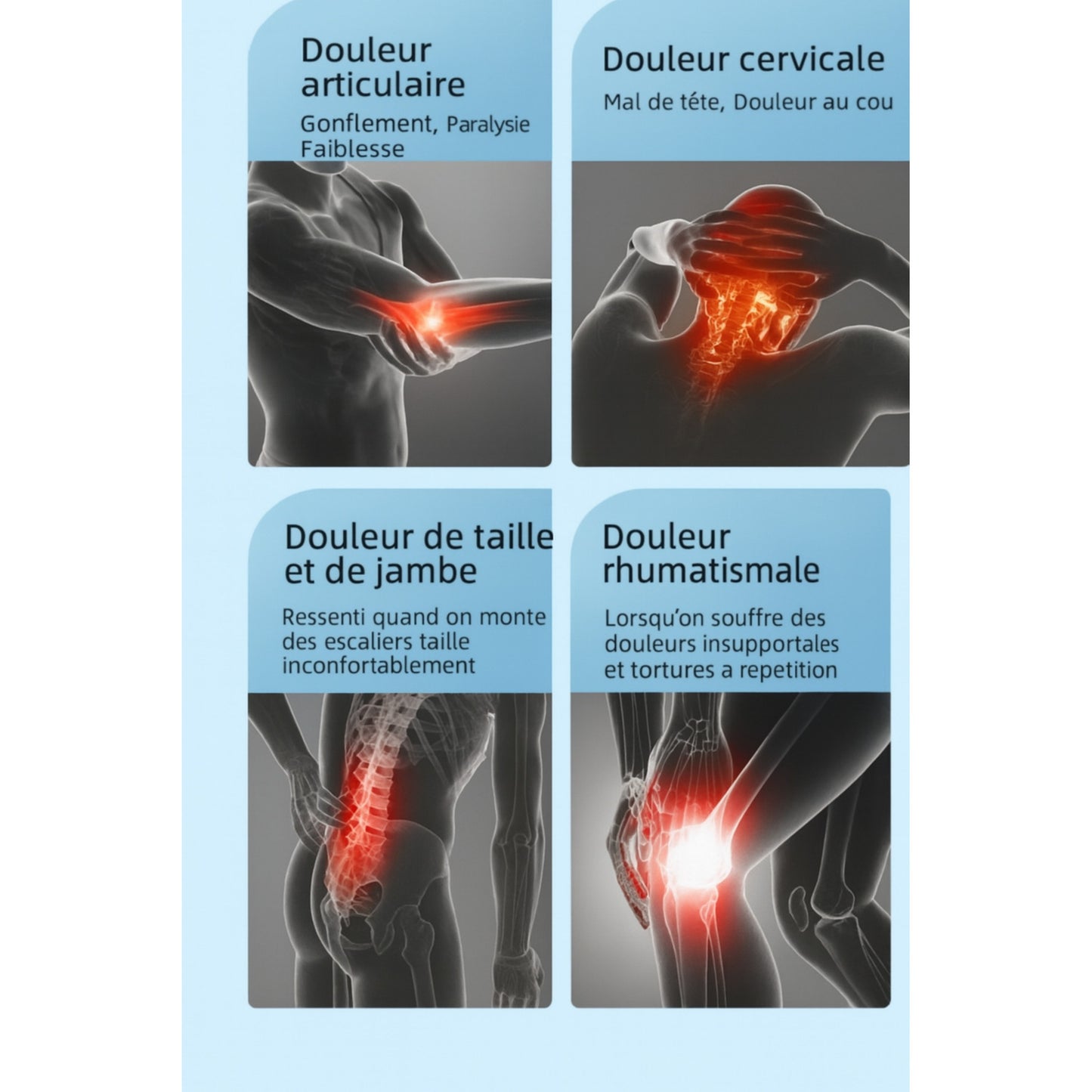 Laser Thérapie Rouge Anti-Douleur